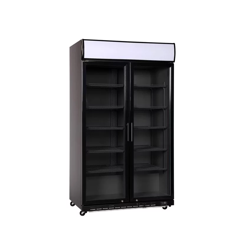 Back bar refrigerator, double-door