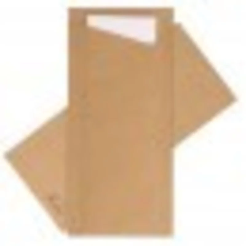 Sachetto eco brown+servet wit 500st