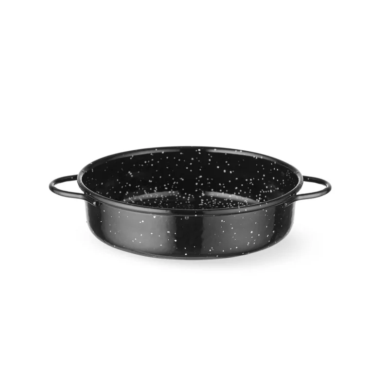 Plat de cuisson, émaillé
