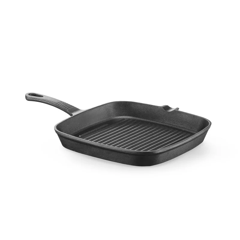 Cast iron grill pan