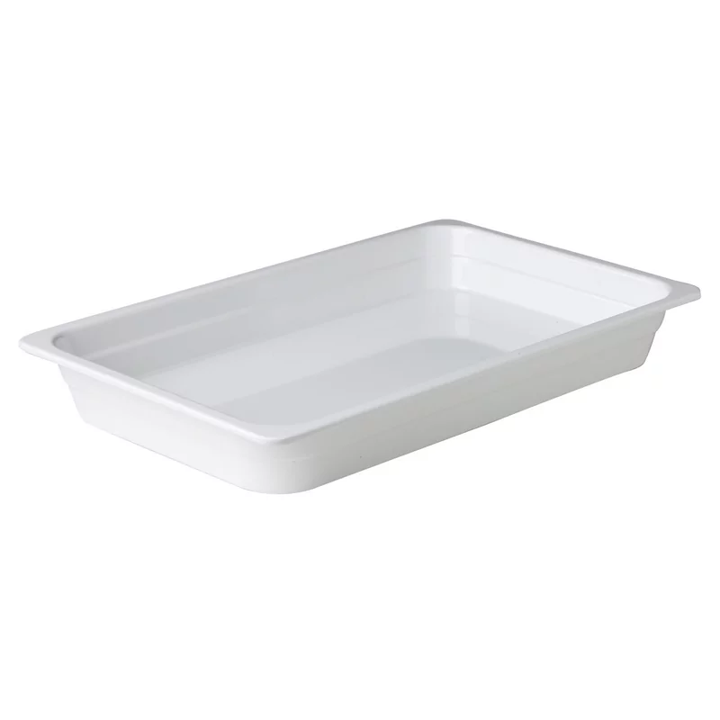 GN dish 1/1 white 52,5 x 32,5 x 6,5 cm