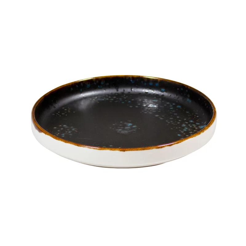 Amazon'Starry Night'plate raised edge stackab.20,5
