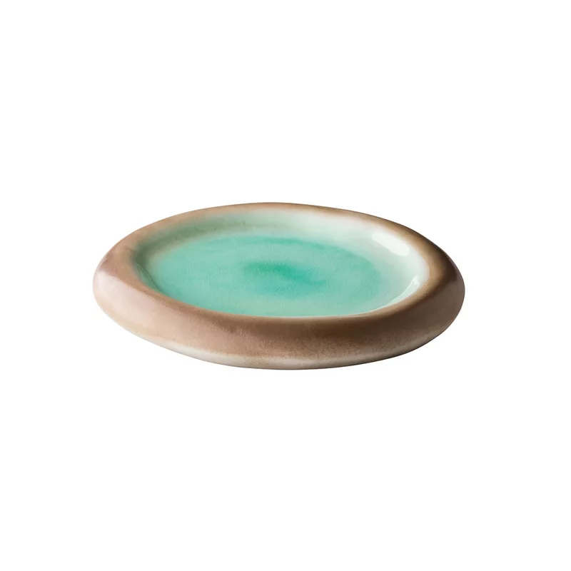 Blue Lagoon high plate 25 cm