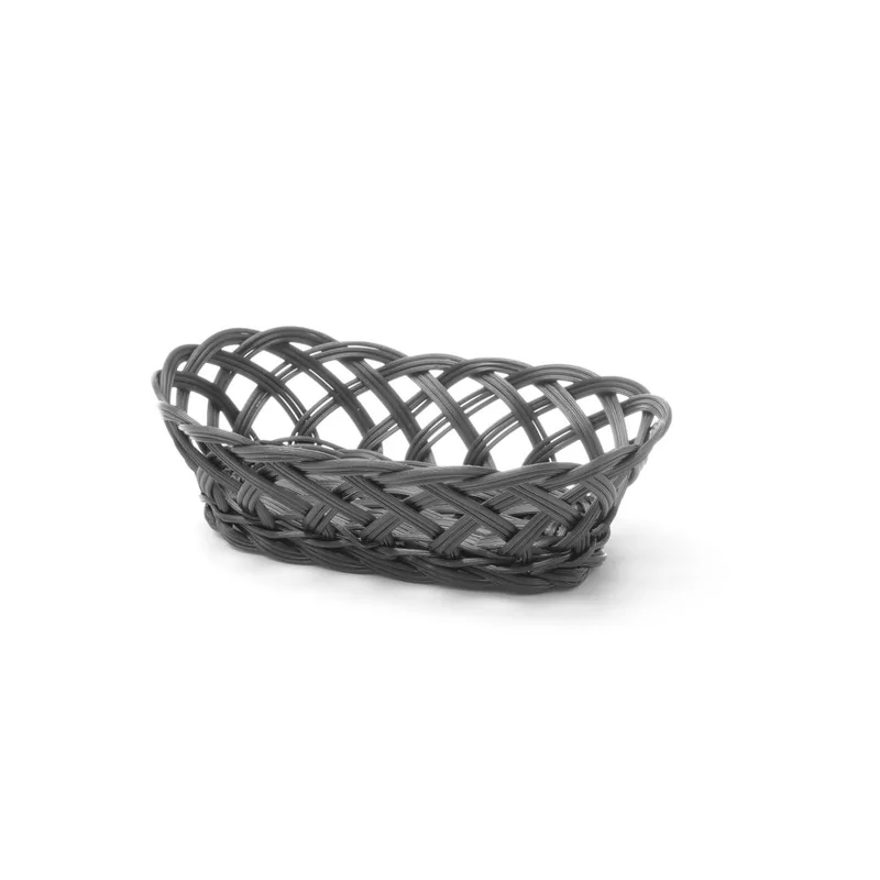 Baskets with woven sides
