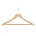 Cintres antivol en bois Bolero (lot de 10)