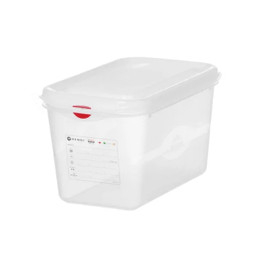 GN 1/4 container, polypropylene