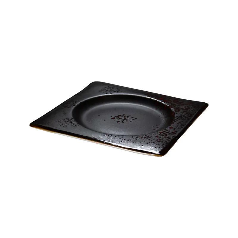 Amazon 'Wildflower' square plate 21 cm