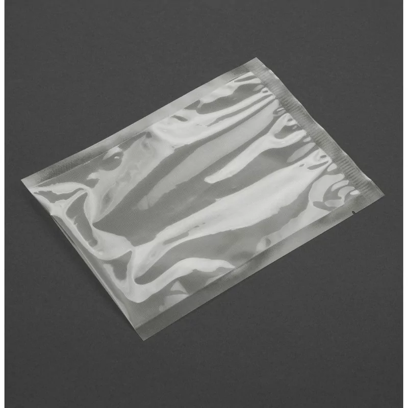 Sacs gaufrÃ©s compostables pour machine sous vide Vogue 150x250mm (Lot de 50)