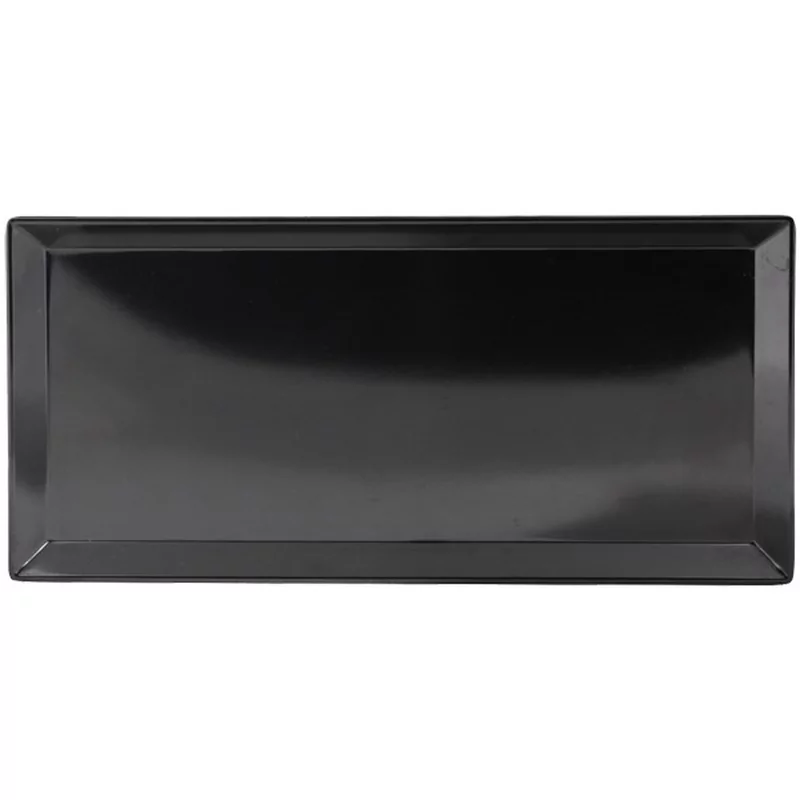 Koffieplateau melamine zwart L247xB169xH17mm