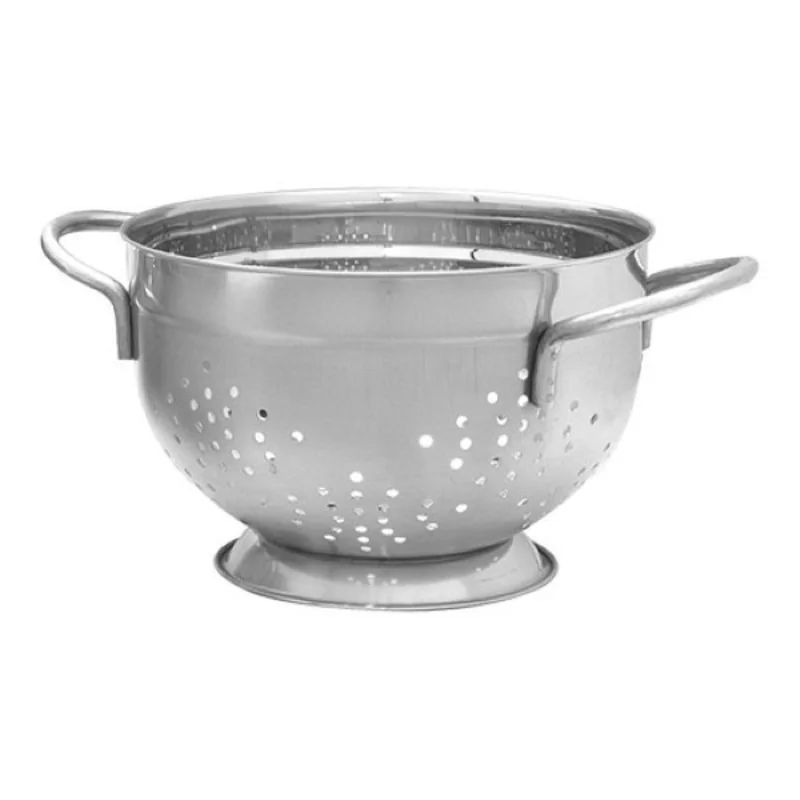 Passoire Pro inox bi-color 263mm-H180mm-5L