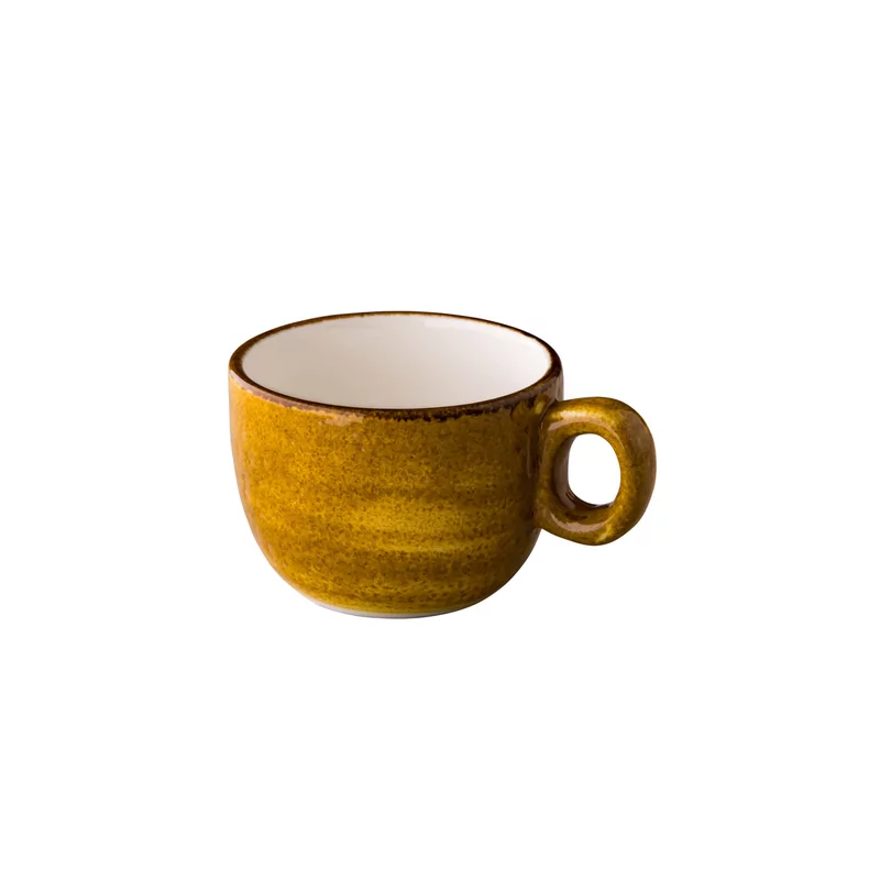 Jersey coffee stackable yellow 160 ml