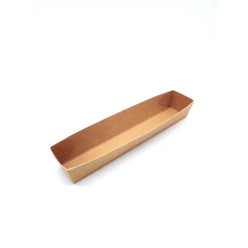 Barquette à viande br.kraft a16 210x35x34mm 1000 pièces