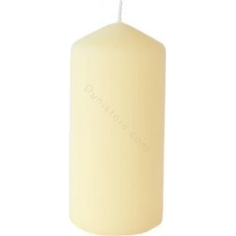 Pillar candle cream Duni 150/70 12 pcs
