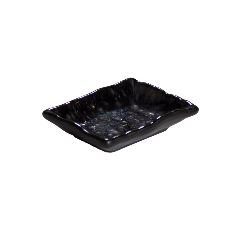 Sakura dip dish blue 9.3 x 7 x 2.1 cm