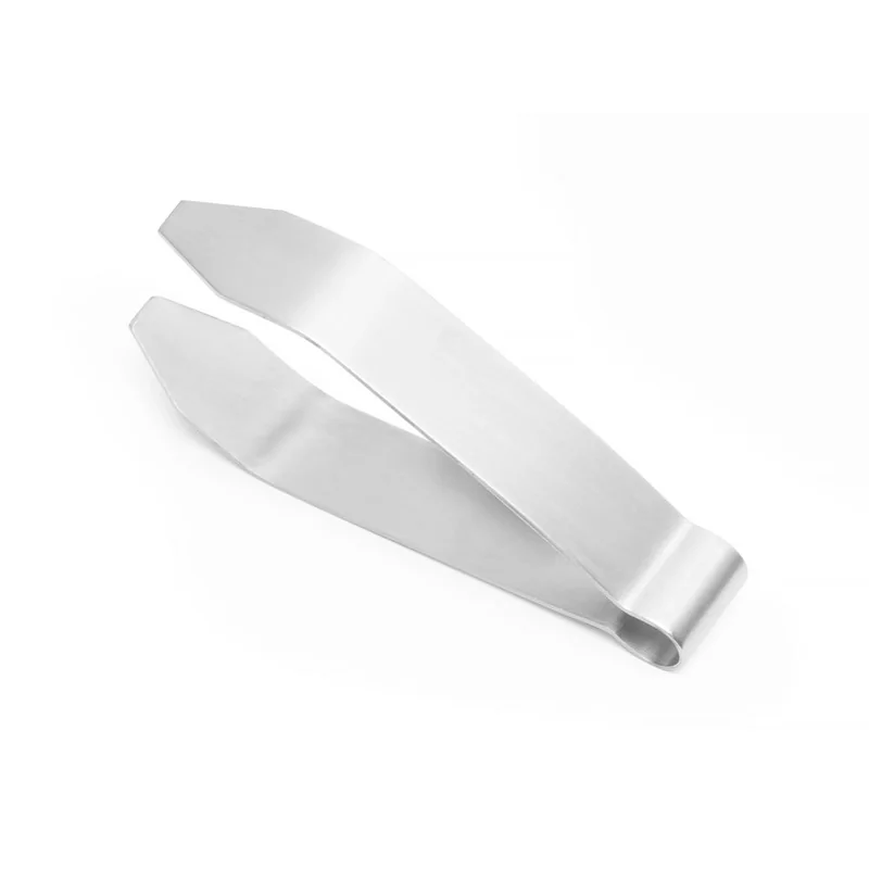 Fish bone tweezer, slanted tip
