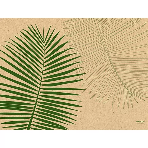 Place mates grass leaf 30x40cm Duni 1000p