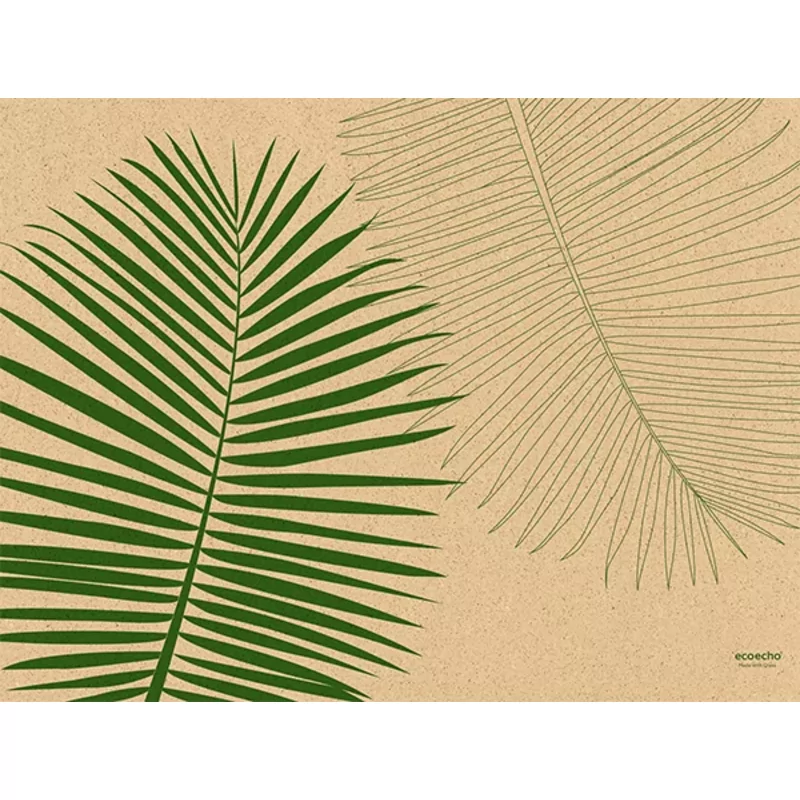 Place mates grass leaf Duni 1000st