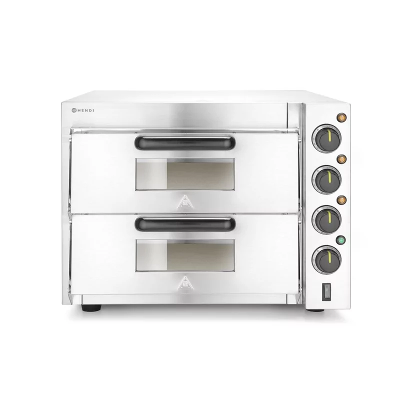 Double deck pizza oven 3000W