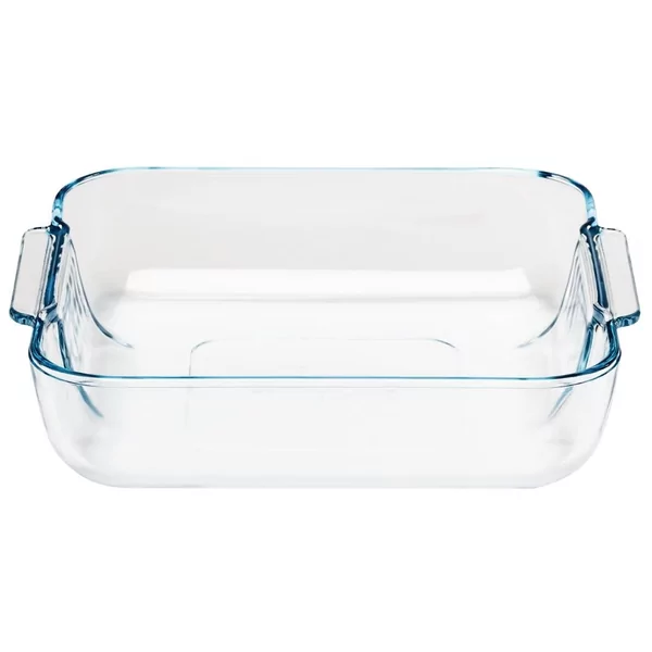 Plat carrÃ© en verre Pyrex 210mm