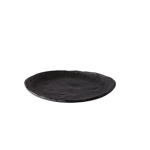 Plate oyster black 21cm