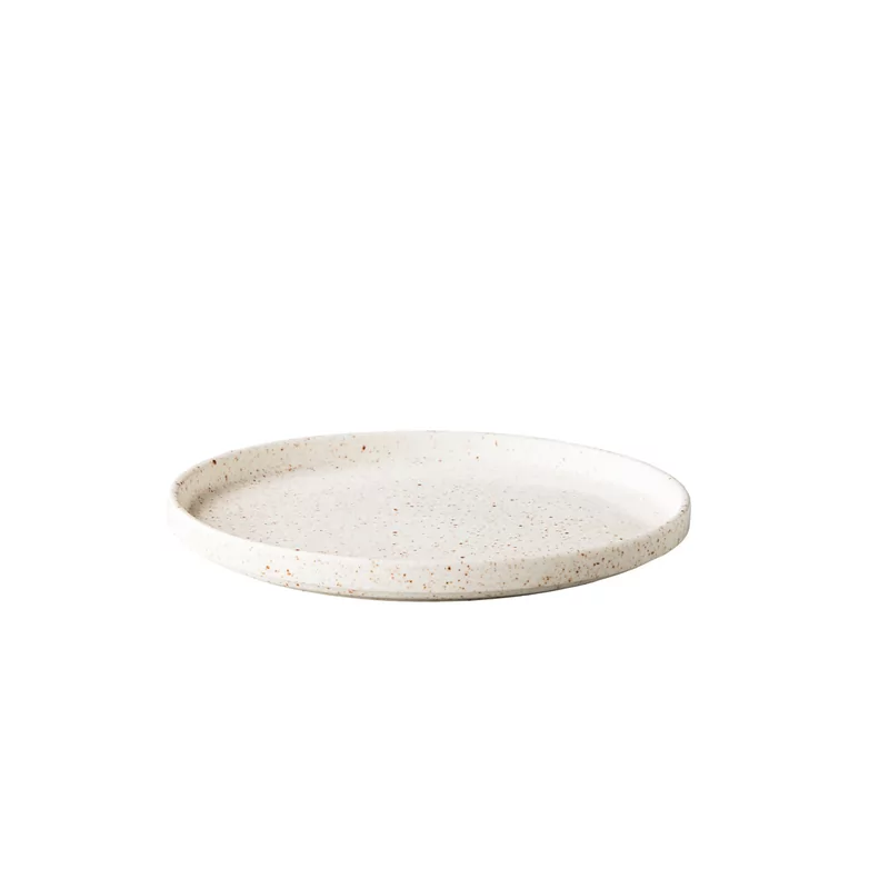 ShApes plate raised edge stackable white 25,4 cm