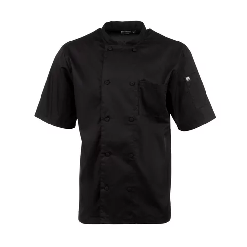 Veste de cuisine mixte Cool Vent Chef Works Montreal noire XXL