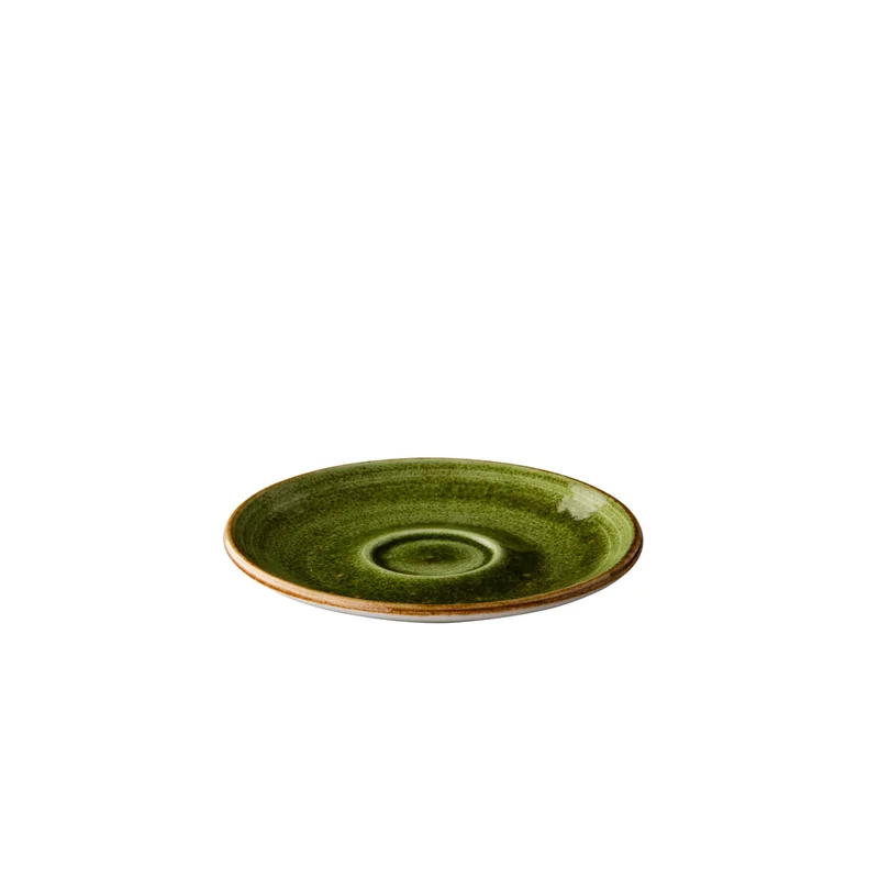 Jersey espresso saucer green 13 cm