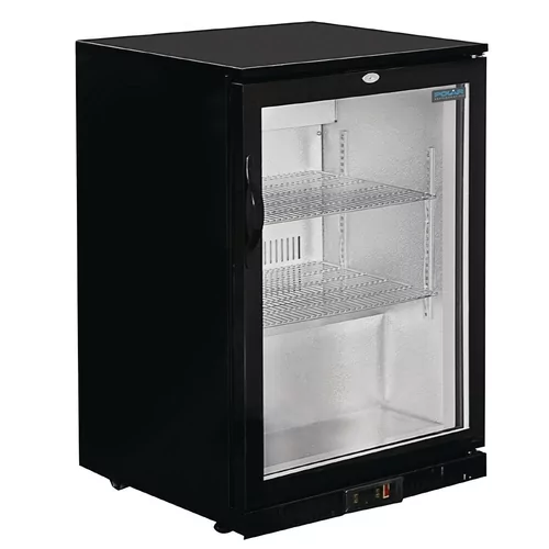 ArriÃ¨re-bar une porte pivotante Polar SÃ©rie G noir 138L