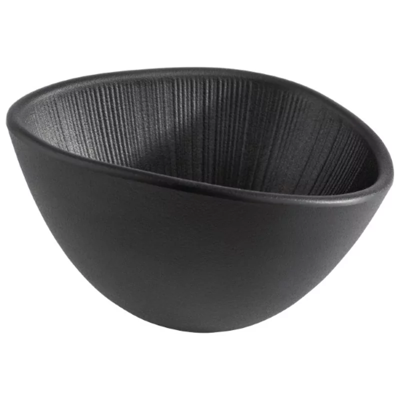 Melamine Nero bowl zwart D190xH90mm 500ml
