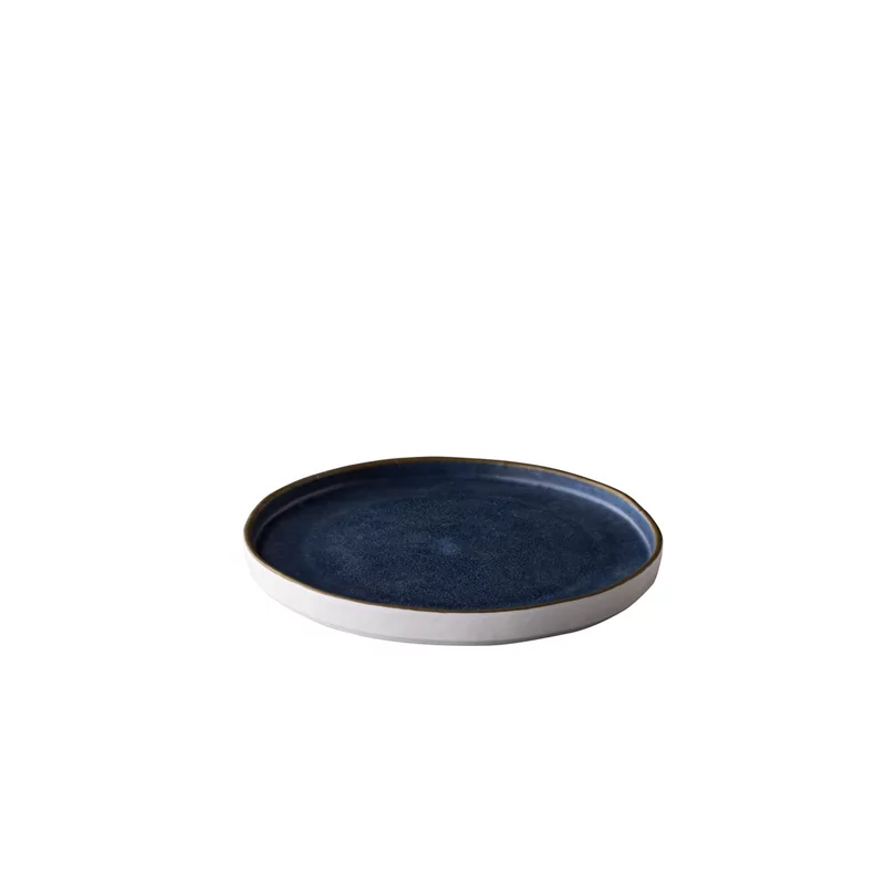 Ocean bord stapelbaar donkerblauw 21 cm
