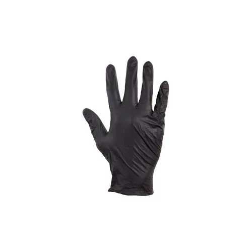 Gants jetables en nitrile noir xl 100 pièces