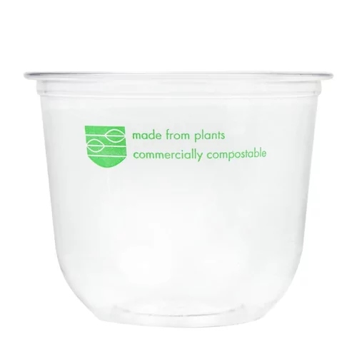 Pots Deli en PLA compostables sÃ©rieÂ 96 Vegware 340ml (lot de 1000)