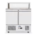 Saladette pizza 2 portes 300L