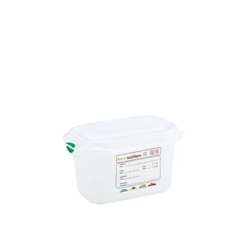 Boîtes à aliments gastronorm 1/9 H100mm 1L