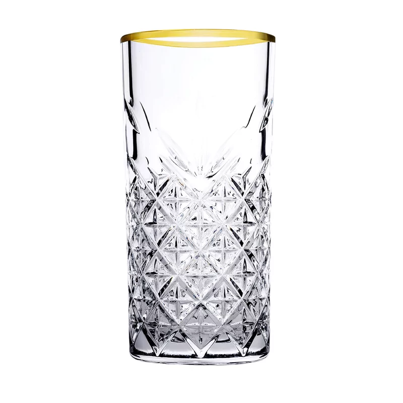 Timeless golden touch long drink rim 450 ml