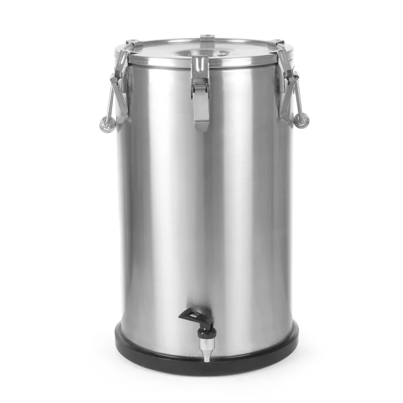 Insulated portable container – with a tap