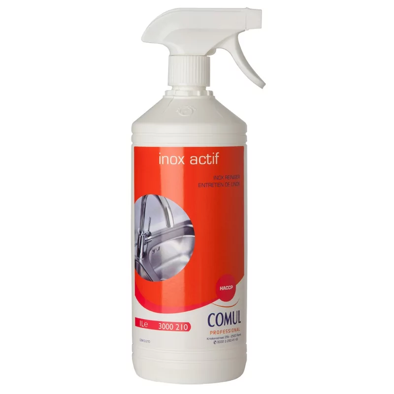 Inox actif+vapo 1l