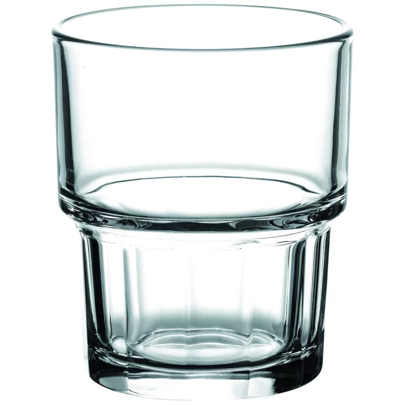 Stackable glass banqueting 165 ml