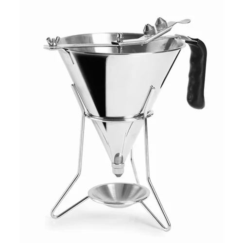 Lacor entonnoir à fondant sur pied inox D190xH270mm 2L