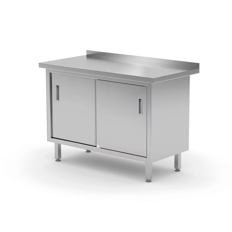 Wall  table cabinet with sliding doors – welded