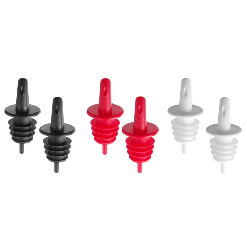 Free flow pourers