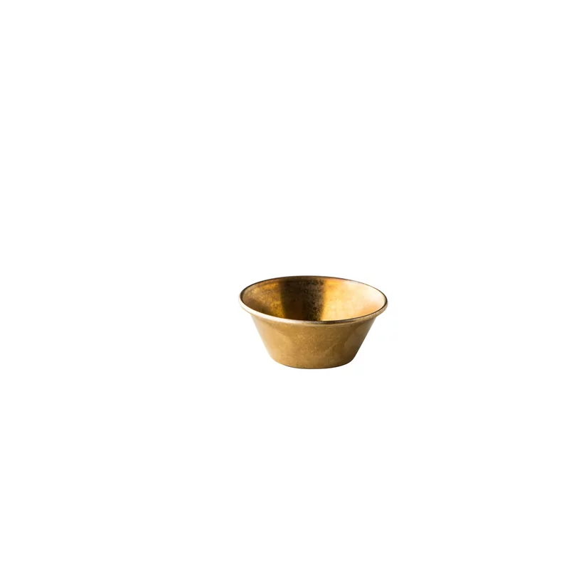 Stainless. st. ramekin gold Ø6,2cm 5cl