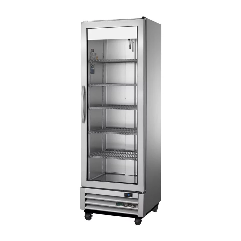 True Slimline Verticaal Enkele Glazen Deur Koelkast T-15G-Hc-Fgd01