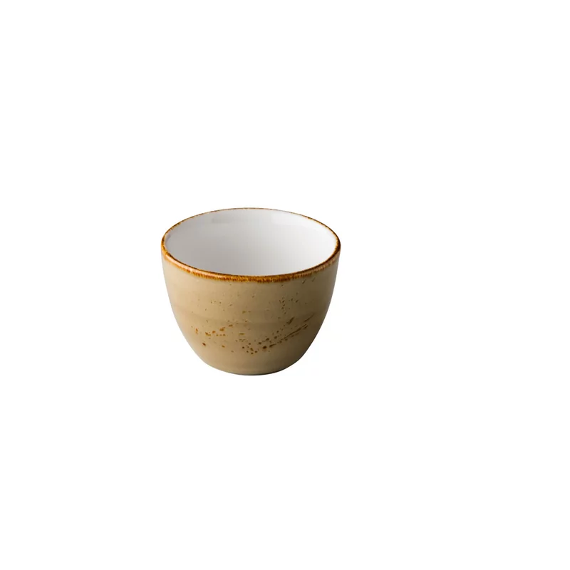 Stackable round bowl reactive sand 11,6 cm