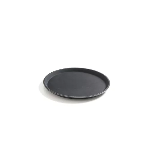Polyester tray, non-slip, round