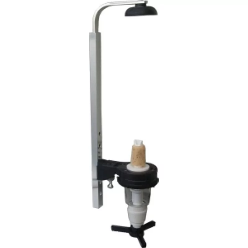 Support mural pour bouteille H320xB15mm