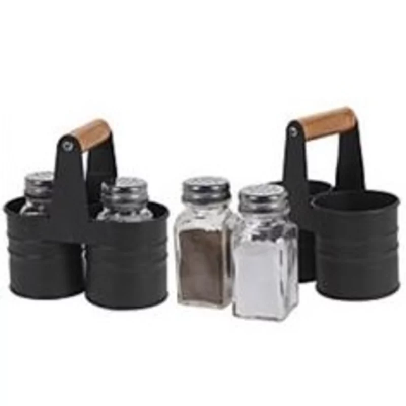 Ménagère poivier et salière 3pcs B130mmxH120mm