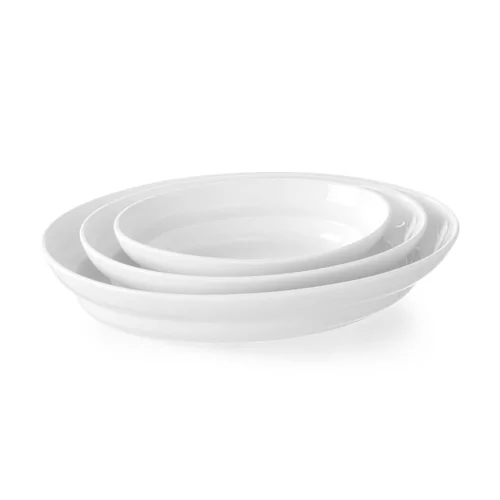 Plat à four peu profond