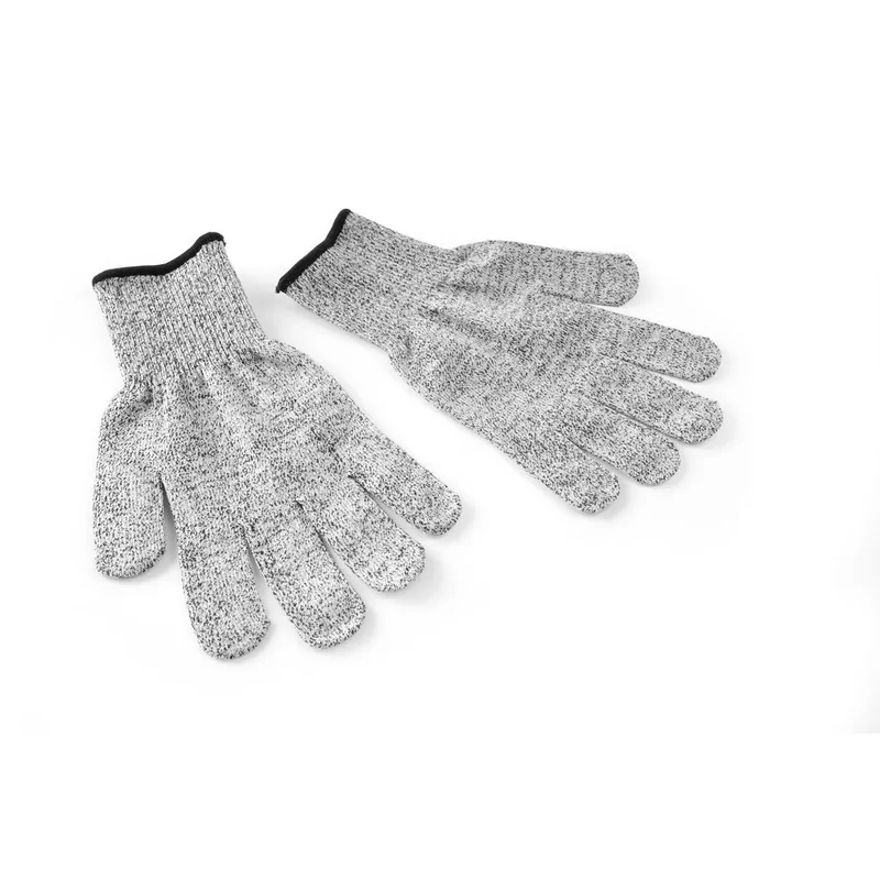 Snijbestendige handschoenen, gecertificeerd – set van 2 stuks.