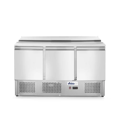 Saladette met 3 deuren 380L